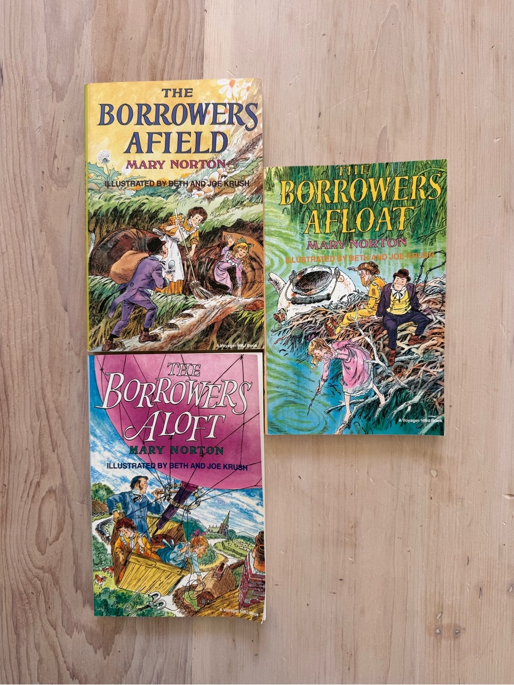 1950s-1960s Vintage Borrowers Books